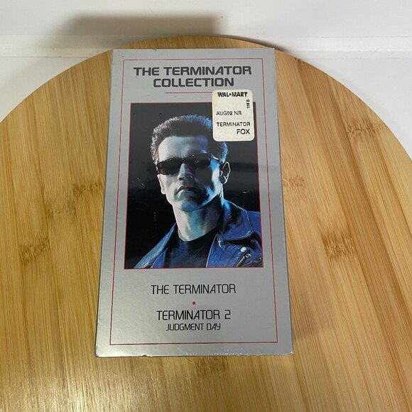 The Terminator Collection VHS 1995 2-Tape Box Set New Factory Sealed - Picture 1 of 4